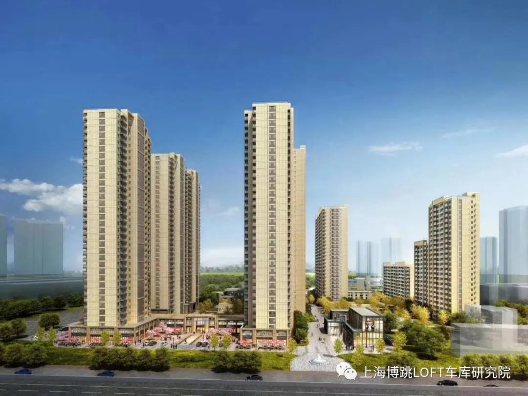 云阳采用了LOFT车库武汉当代集团春风十里项目现已结构封顶！